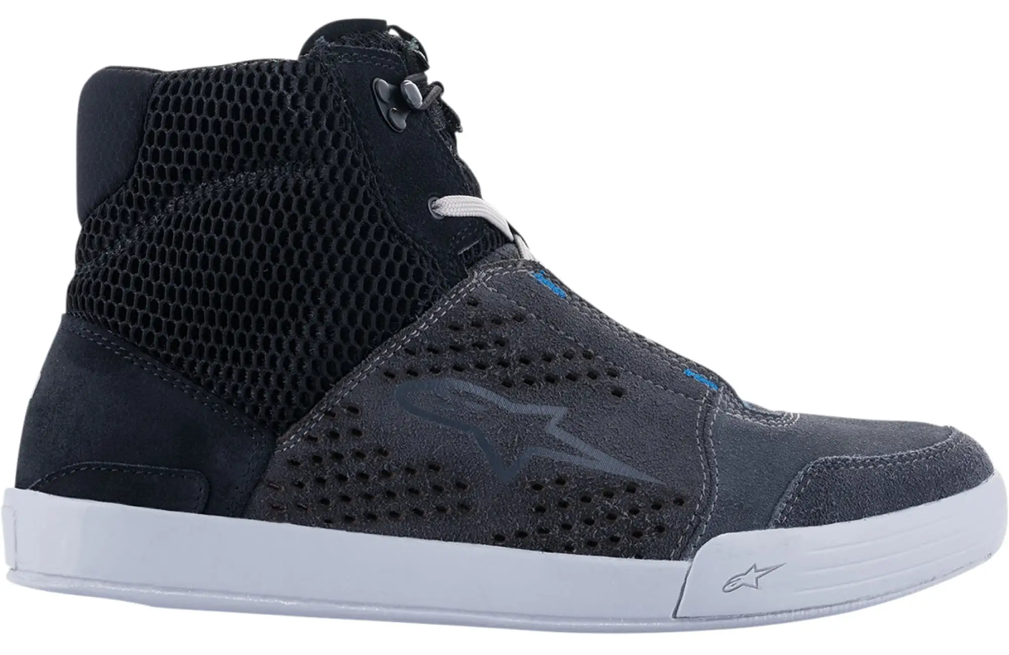 Alpinestars Chrome Air Mens Motorcycle Riding Shoes Black/Gray 9.5 USA 8