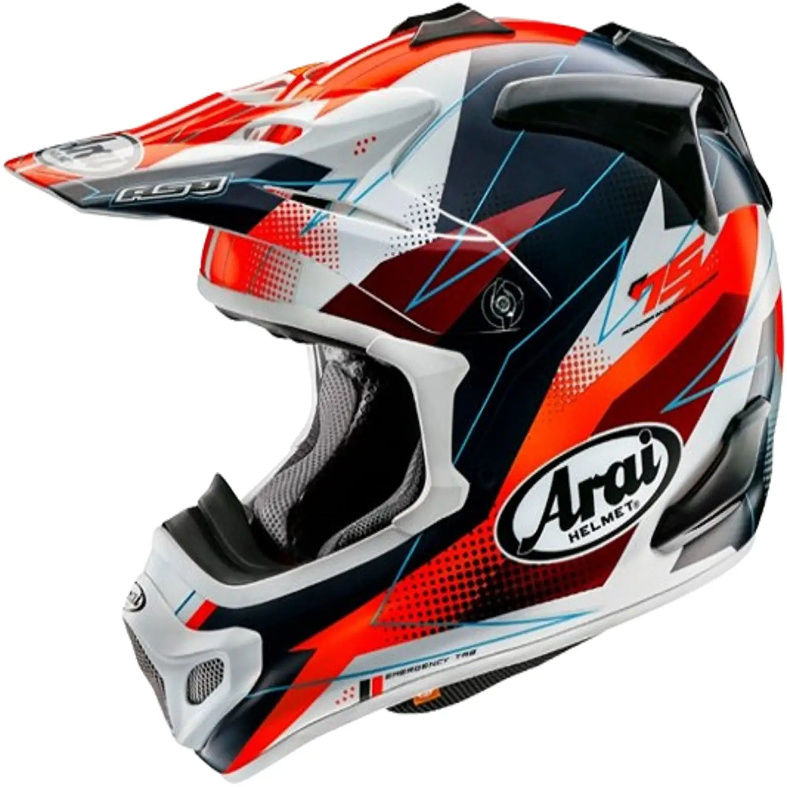 Arai VX-Pro4 Resolute MX Offroad Helmet Red LG - MGW-23922 Arai Helmet