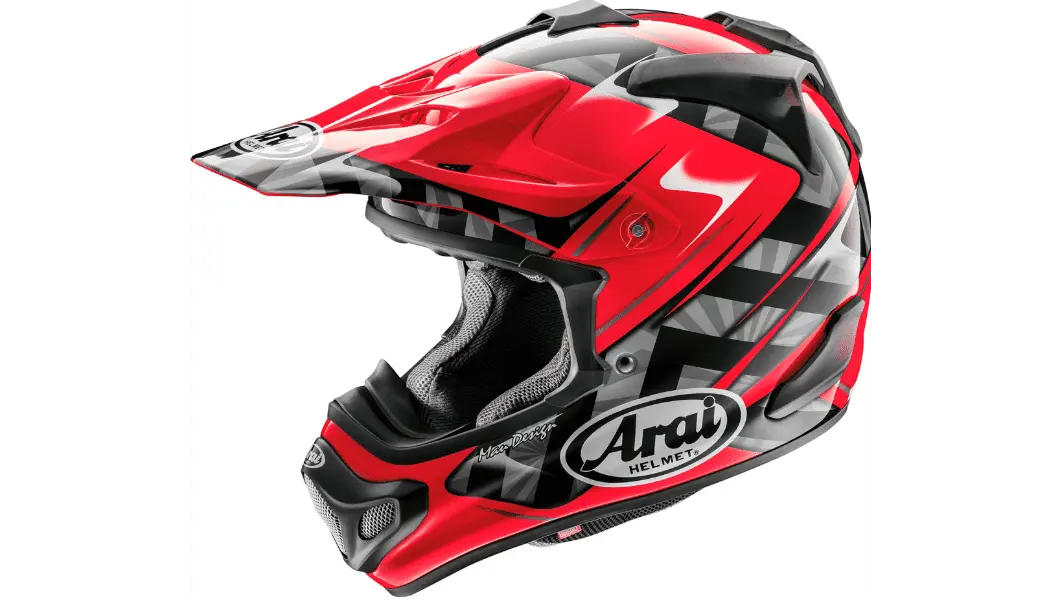 Arai VX-Pro4 Scoop MX Offroad Helmet (M2015) Red/Black MD - MGW-30088 M Arai Helmet