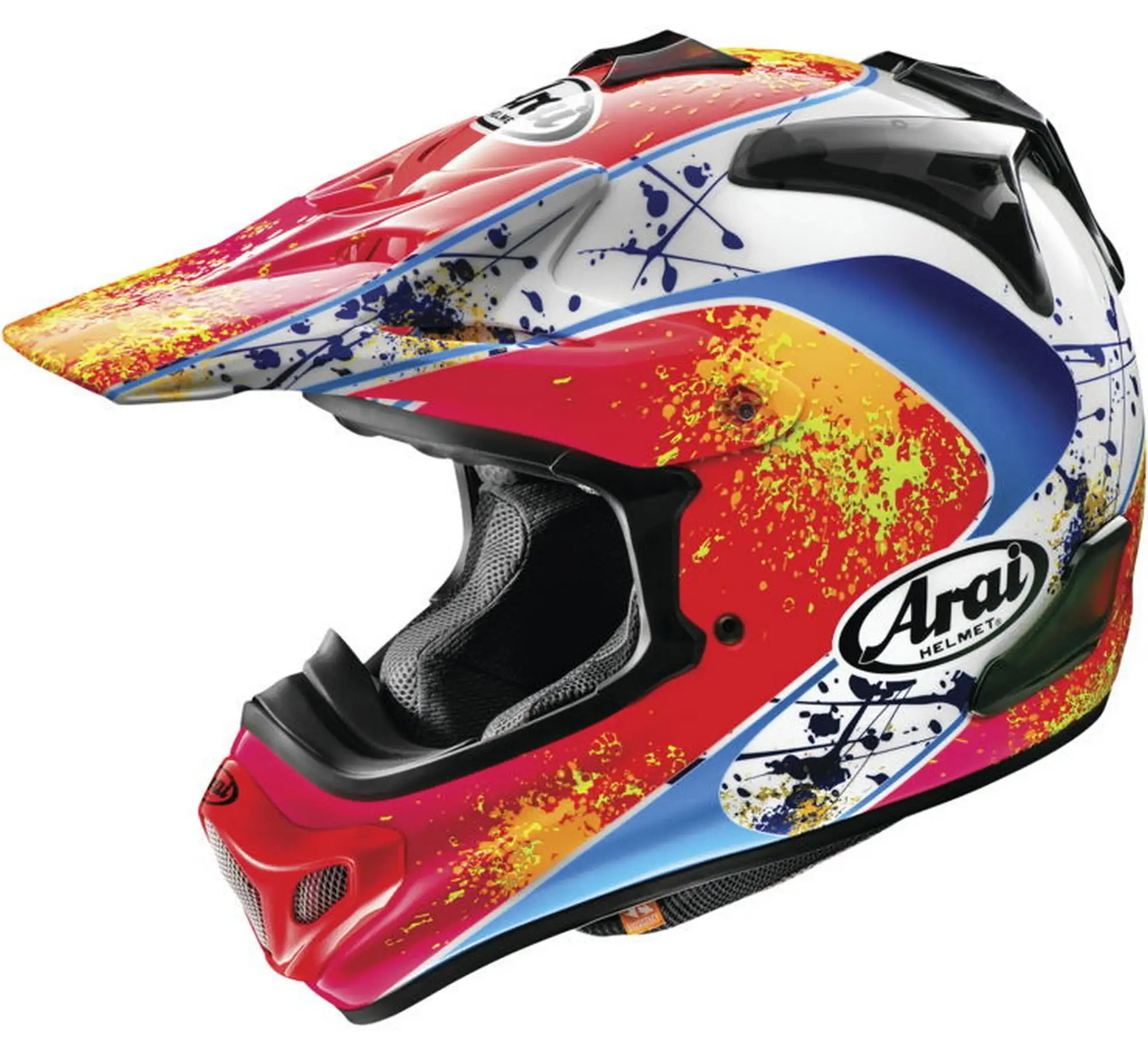 Arai VX-Pro4 Stanton MX Offroad Helmet Multicolor XS - MGW-28207 Xs Arai Helmet