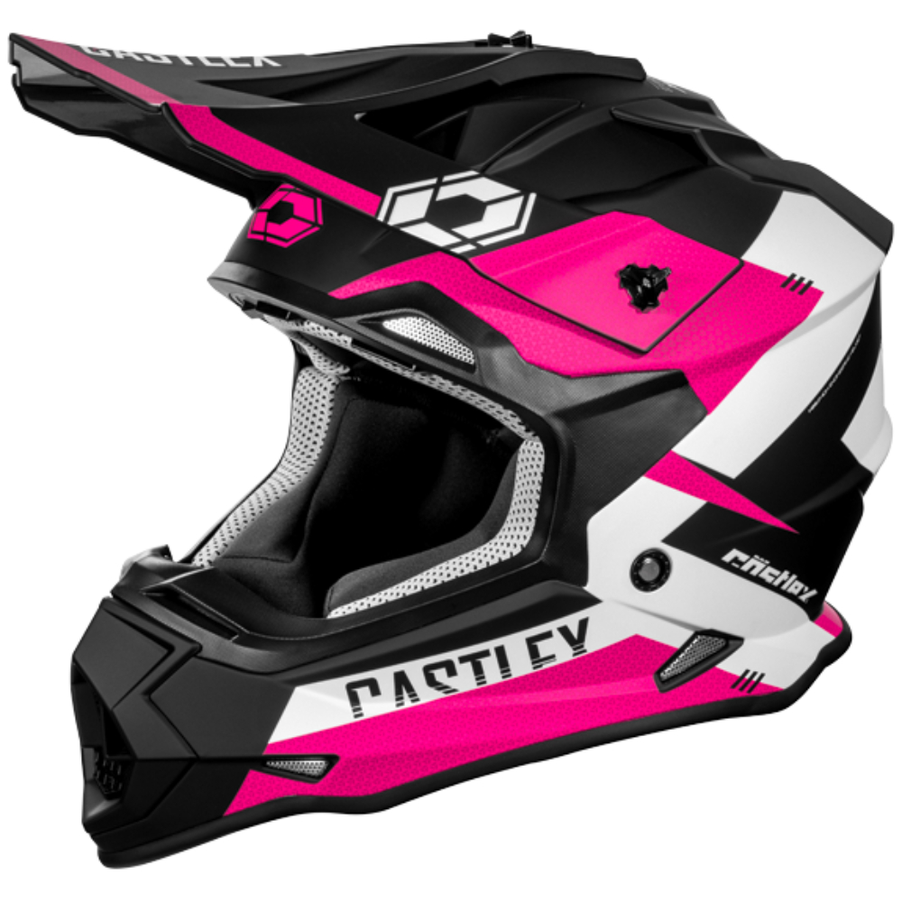 Castle Mode MX Corsa Offroad Helmet Matte Pink Glo MD - MGW-25718 L