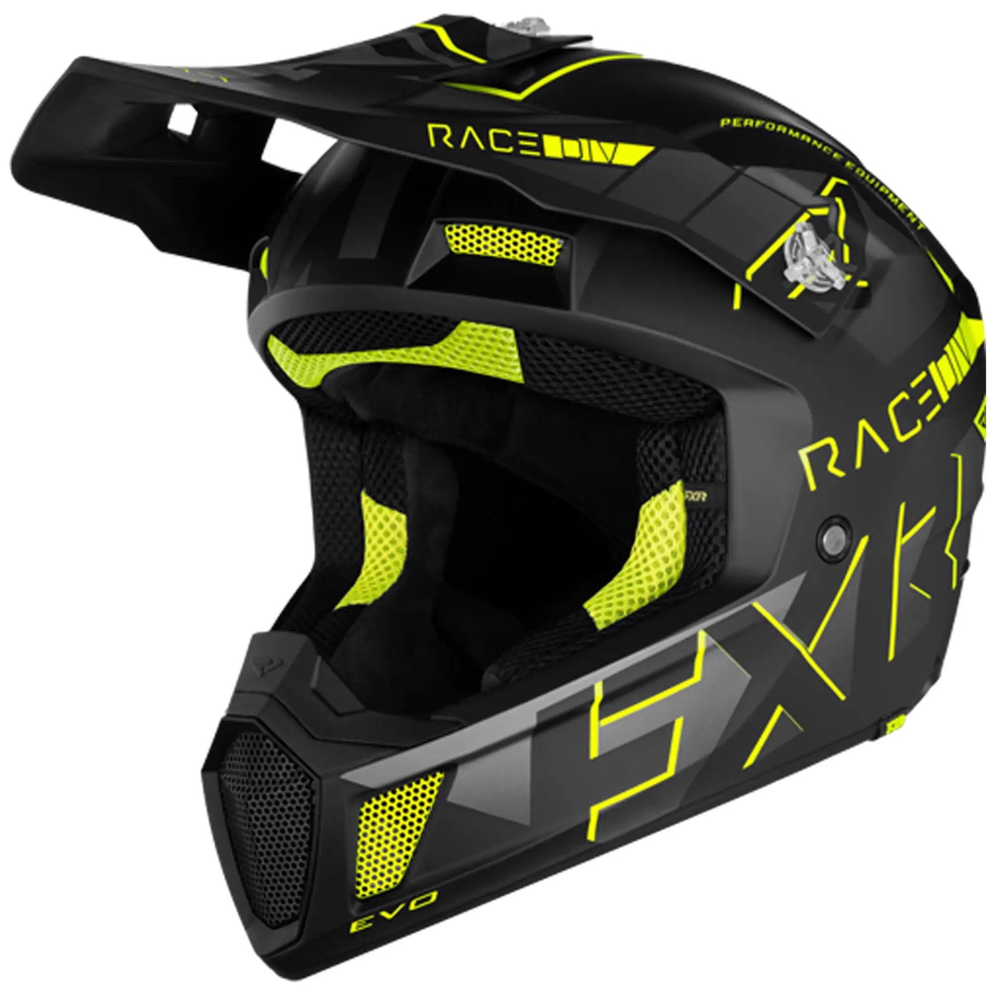 FXR Clutch Evo Helmet Hi Vis Large (2024) - MGW-10051