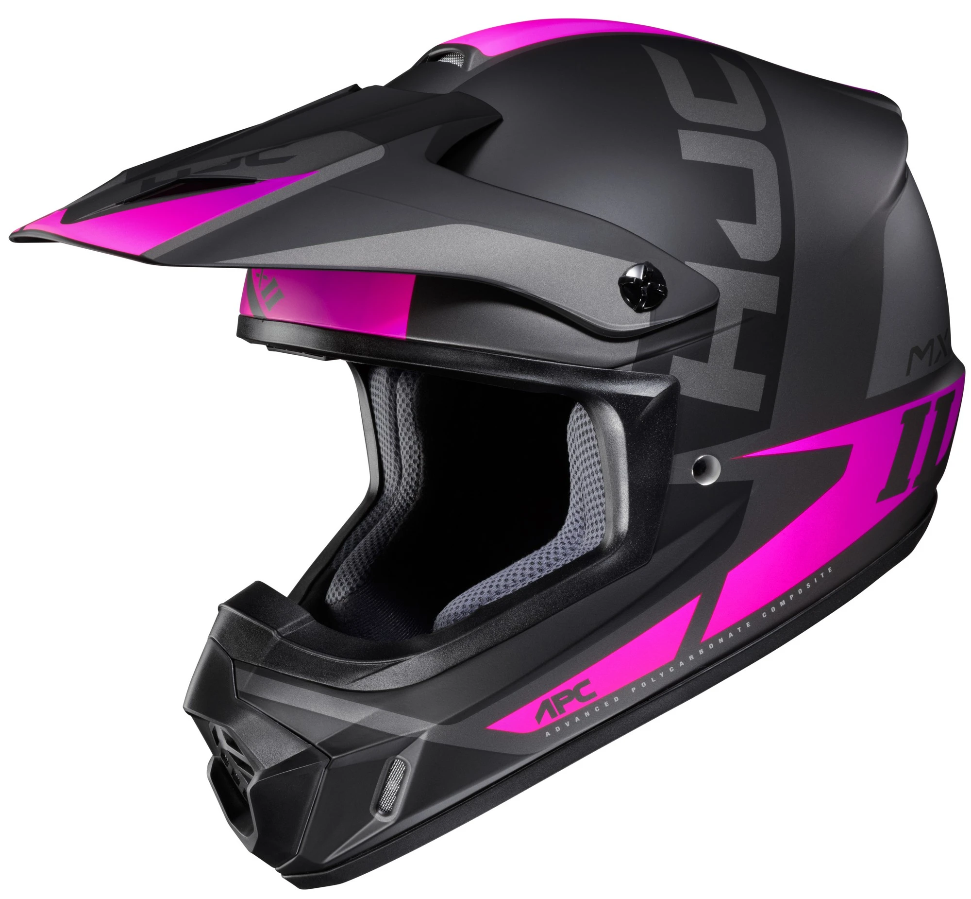 HJC CS-MX II Creed MX Offroad Helmet Pink XL - MGW-26298 L HJC Helmets