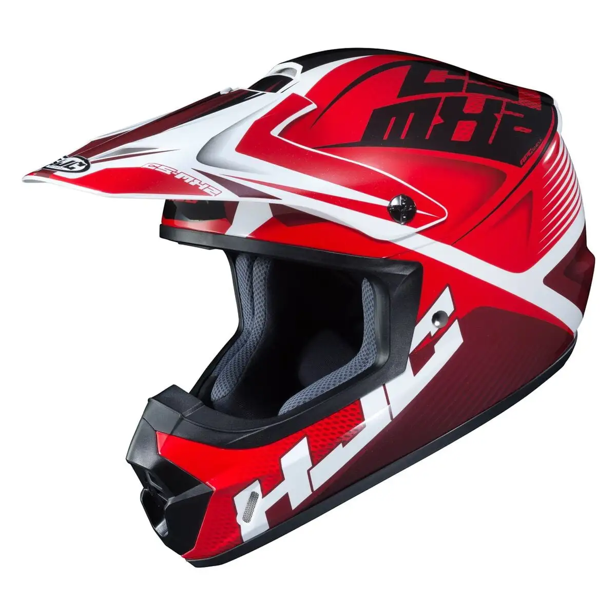 HJC CS-MX II Ellusion MX Offroad Helmet Red/Black MD - MGW-25015 3xl HJC Helmets