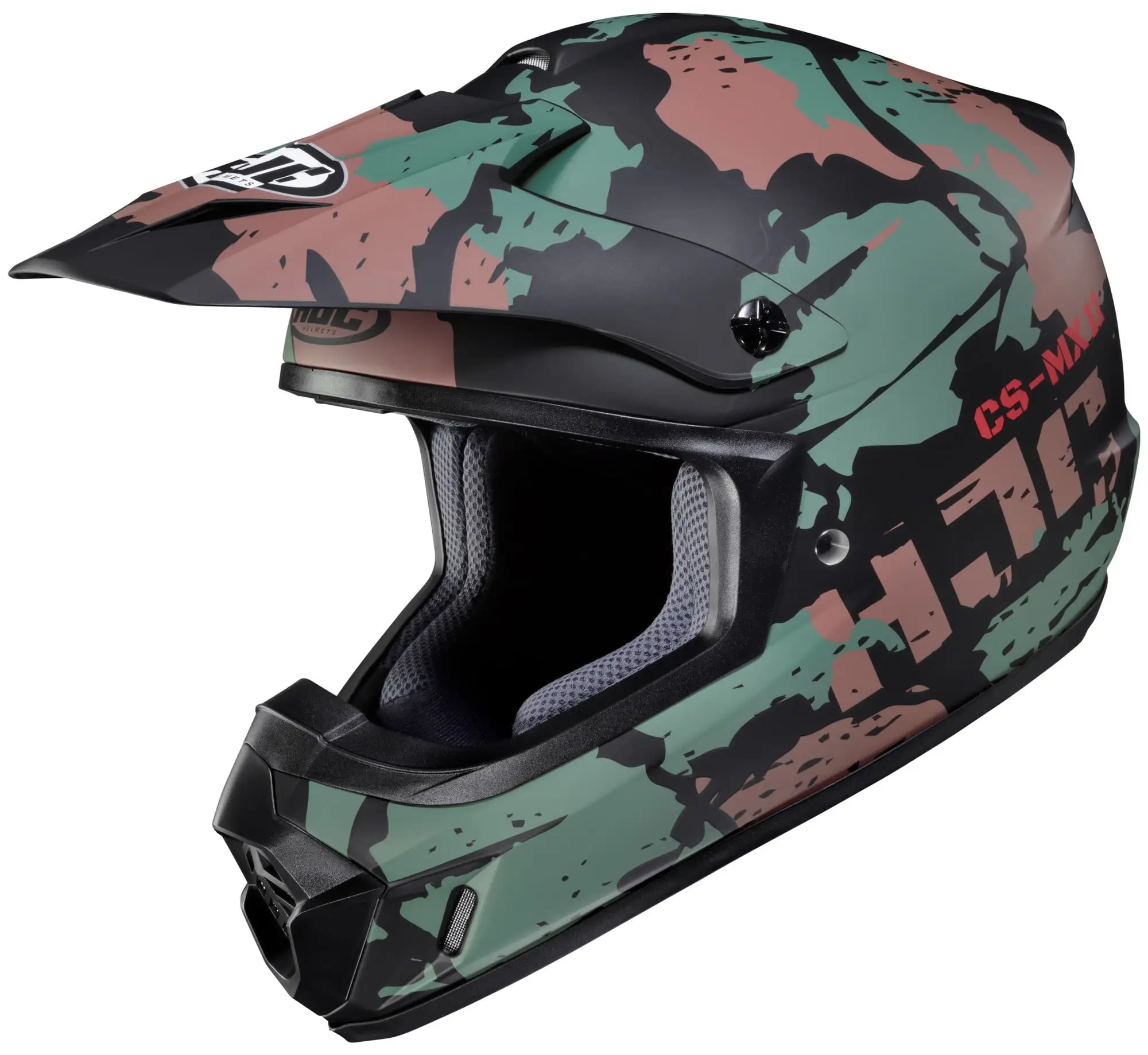 HJC CS-MX II Ferian MX Offroad Helmet Green/Camo LG - MGW-23995 M HJC Helmets