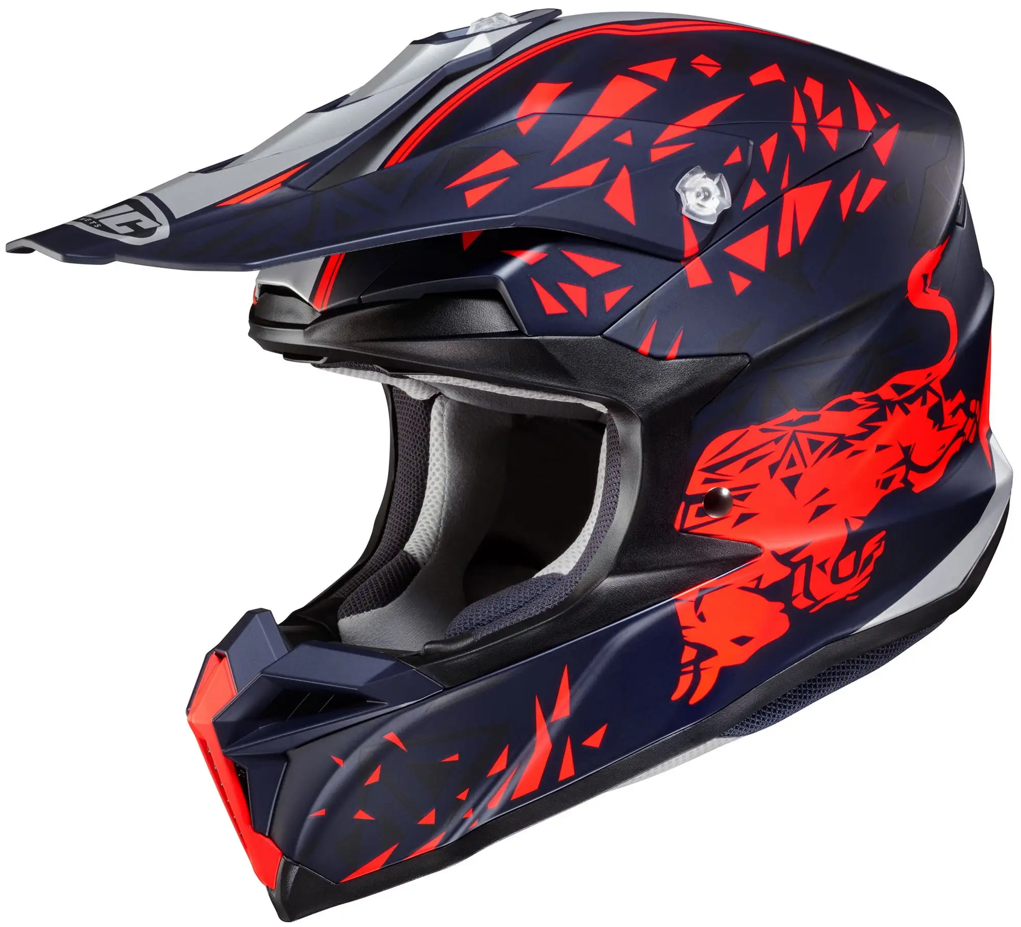 HJC i50 RB Spielberg MX Offroad Helmet Red/Blue MD - MGW-25894 L HJC Helmets