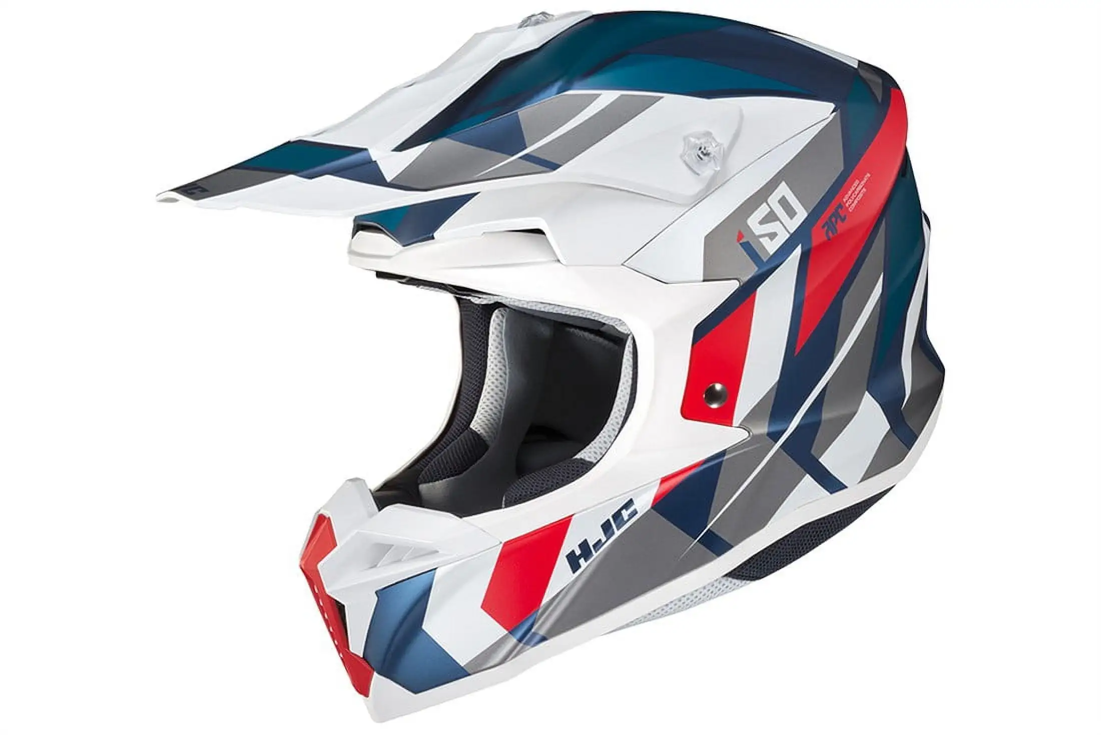 HJC i50 Vanish MX Offroad Helmet Blue/Red XL - MGW-28233 L HJC Helmets
