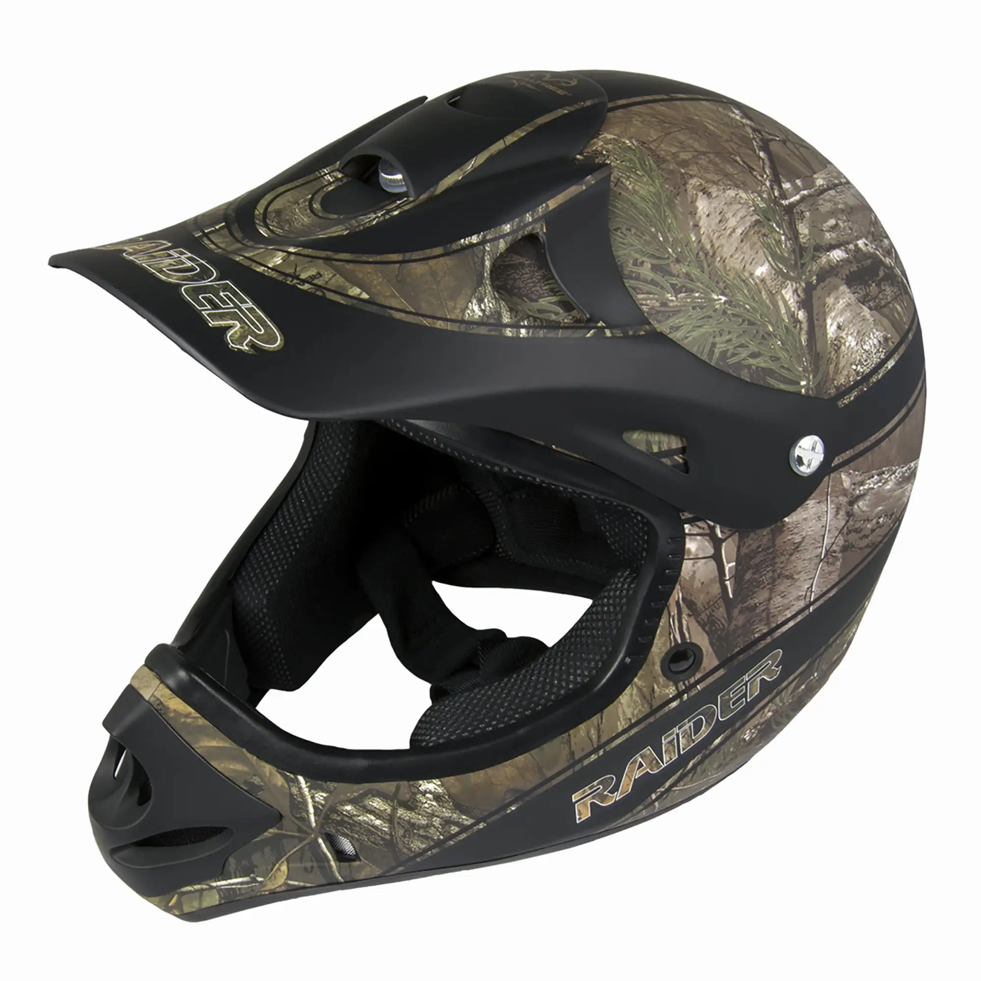 Raider Ambush Motocross Off-Road Adult Helmet DOT Approved / Realtree Camo - XL Xl