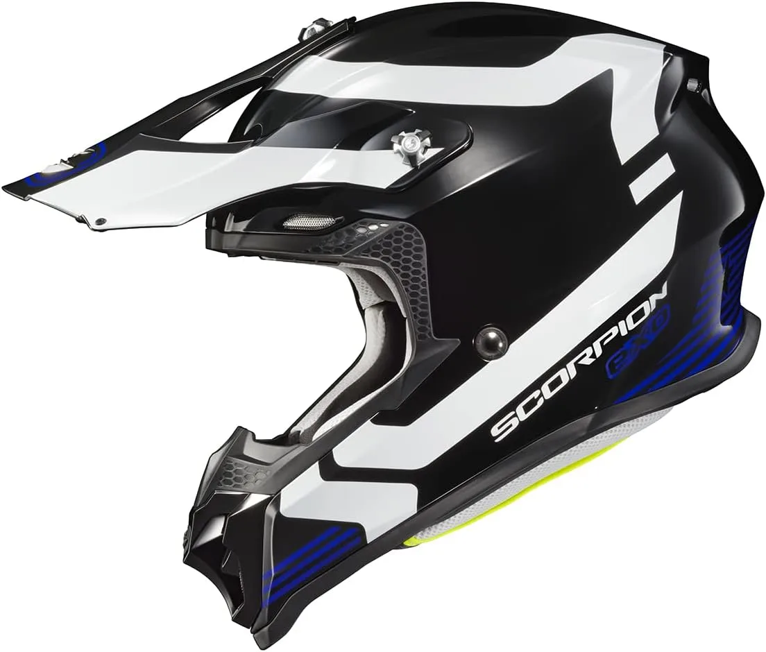 ScorpionEXO VX-16 Format Dual Off-Road Dirt Bike MX ATV UTV Motocross Racing Adult Full Race Helmet Visor Dot Approved (Gl...