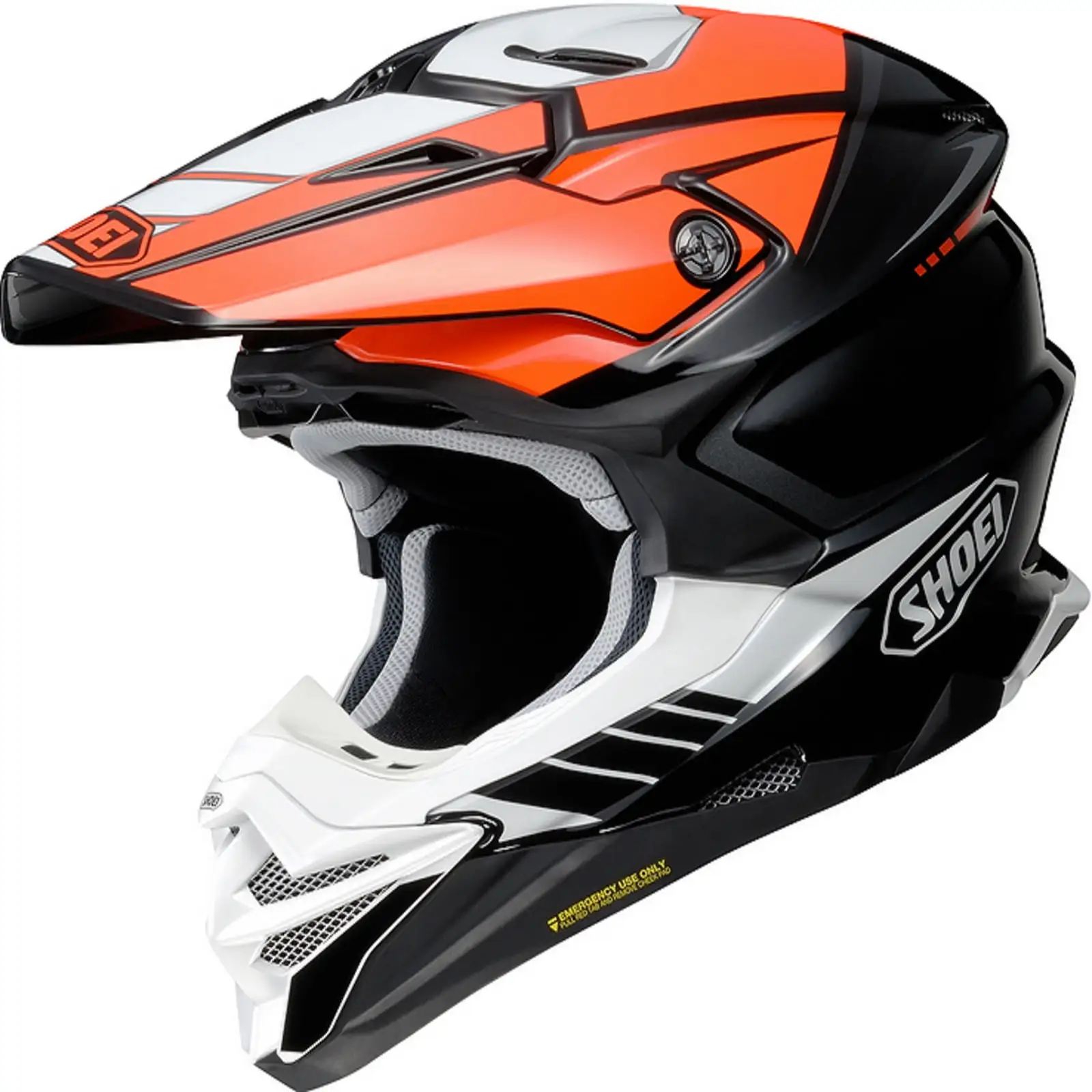 Shoei VFX-EVO Jammer Helmet Orange (TC-8) (Medium. Black Orange (TC-8))