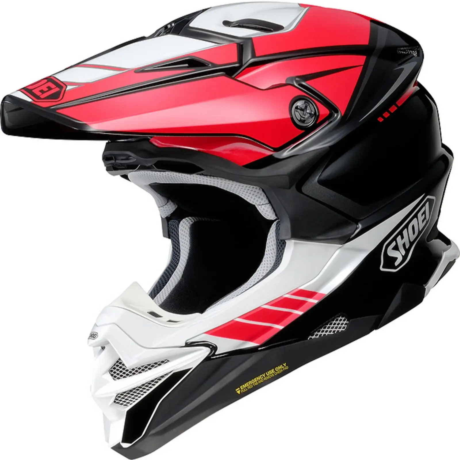 Shoei VFX-EVO Jammer Helmet Red (TC-1) (Medium. Black Red (TC-1))
