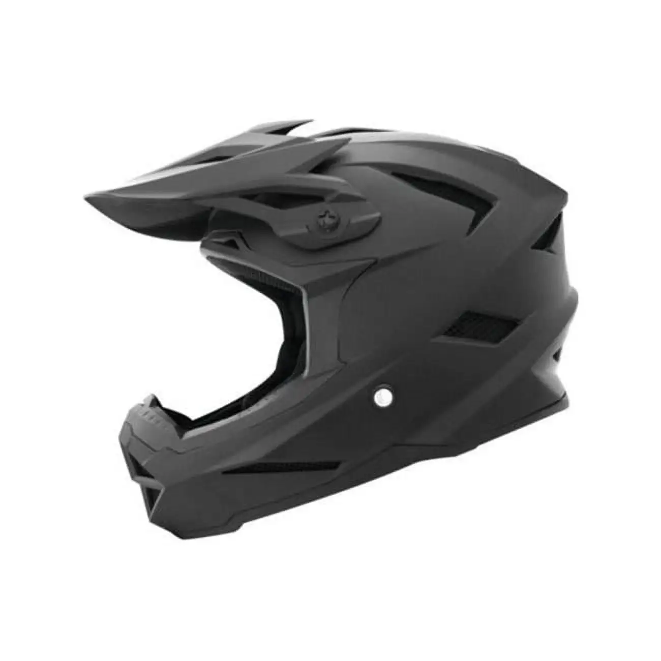 THH T-42 Solid MX Offroad Helmet Flat Black XL - MGW-30808 L THH Helmets