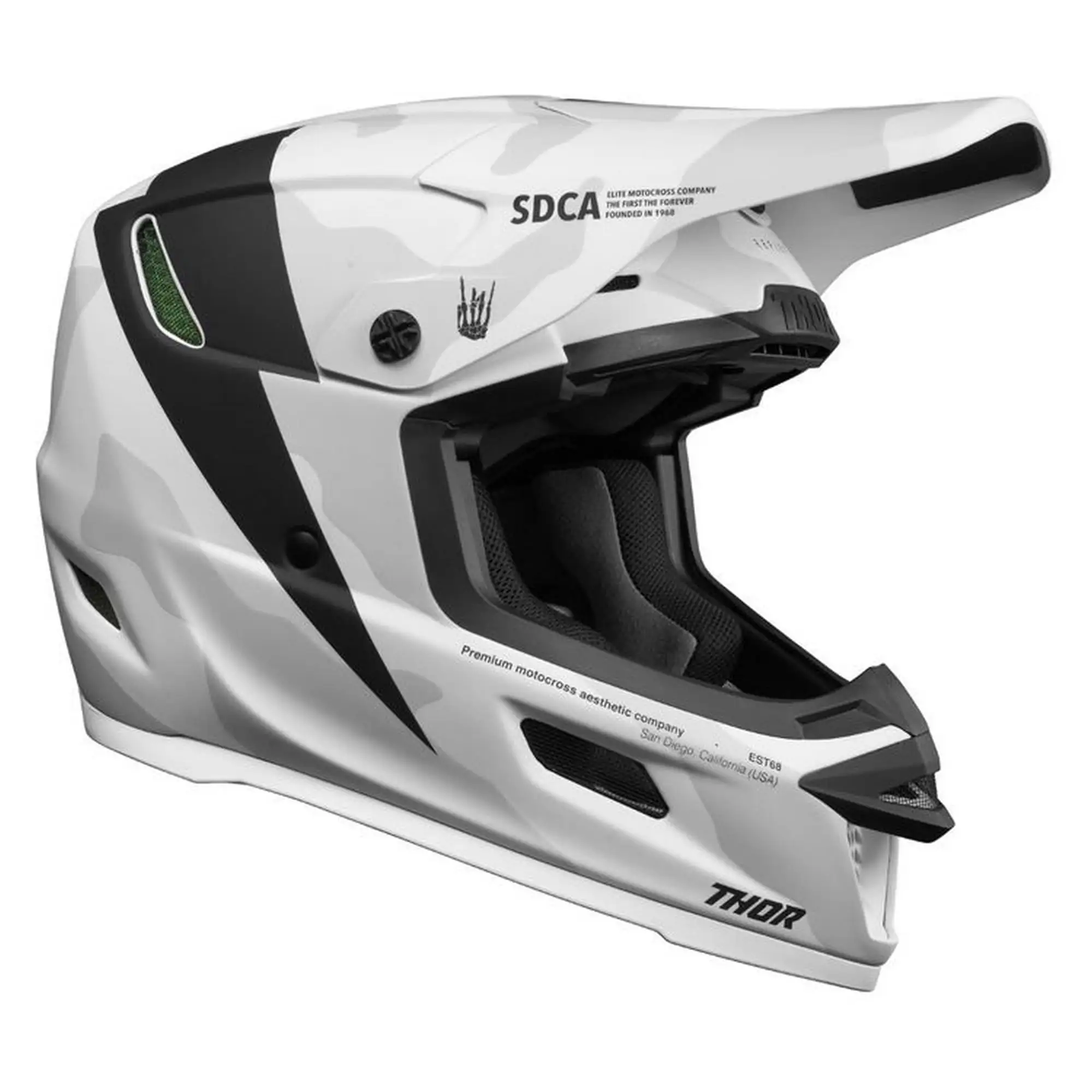Thor Reflex Cast MIPS MX Offroad Helmet White XXL - MGW-14867 S