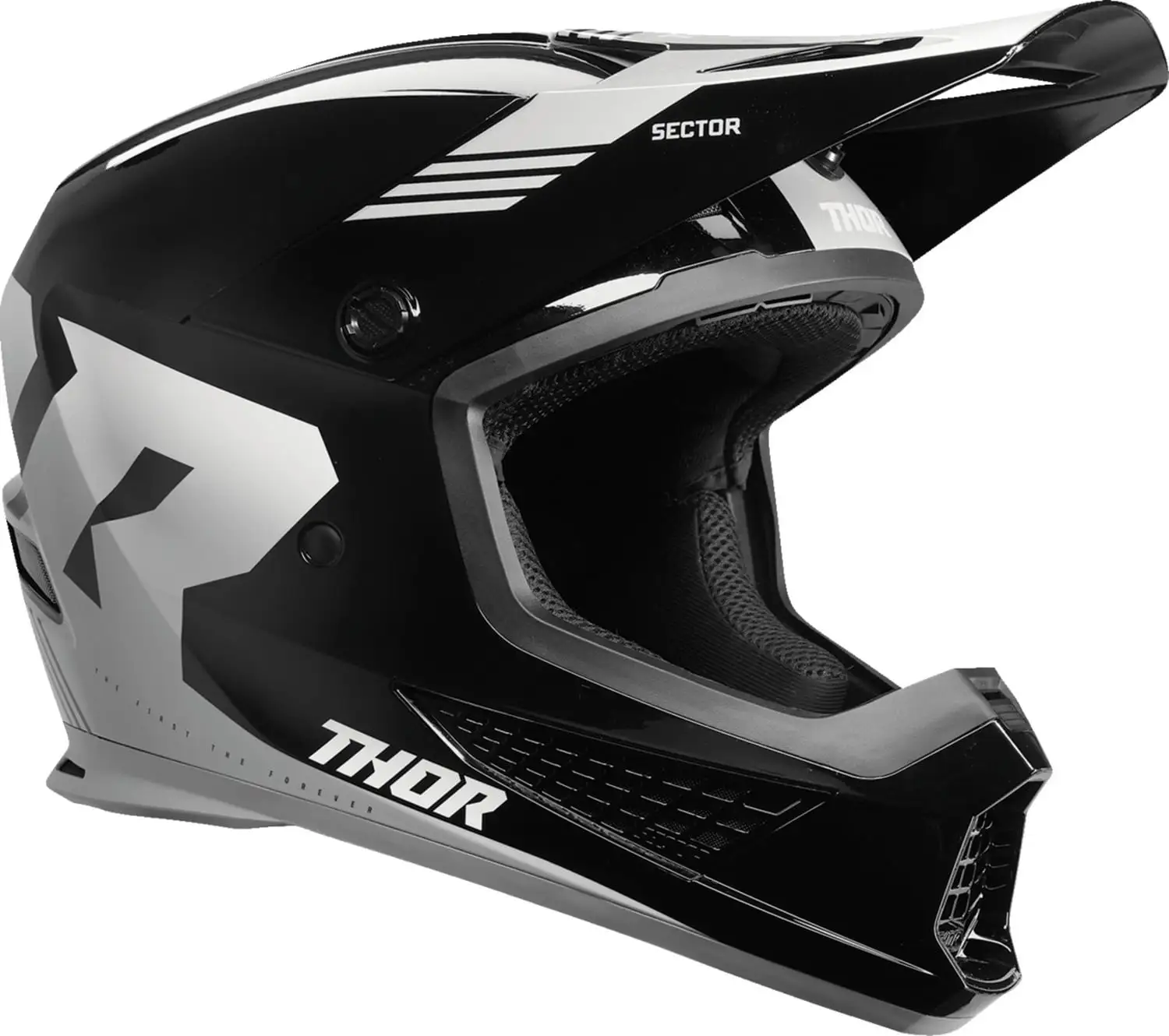Thor Sector 2 Carve MX Offroad Helmet Black XL - MGW-10234 L