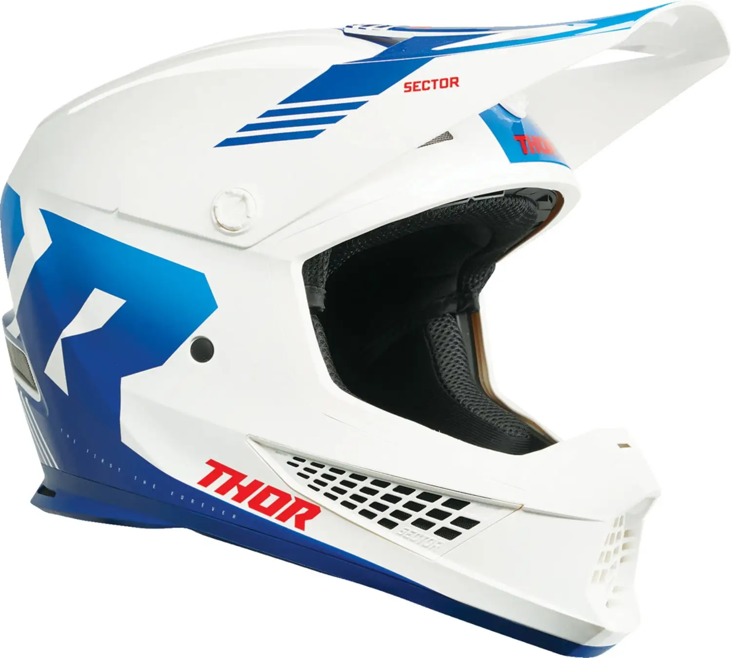 Thor Sector 2 Carve MX Offroad Helmet White XS - MGW-10238 L