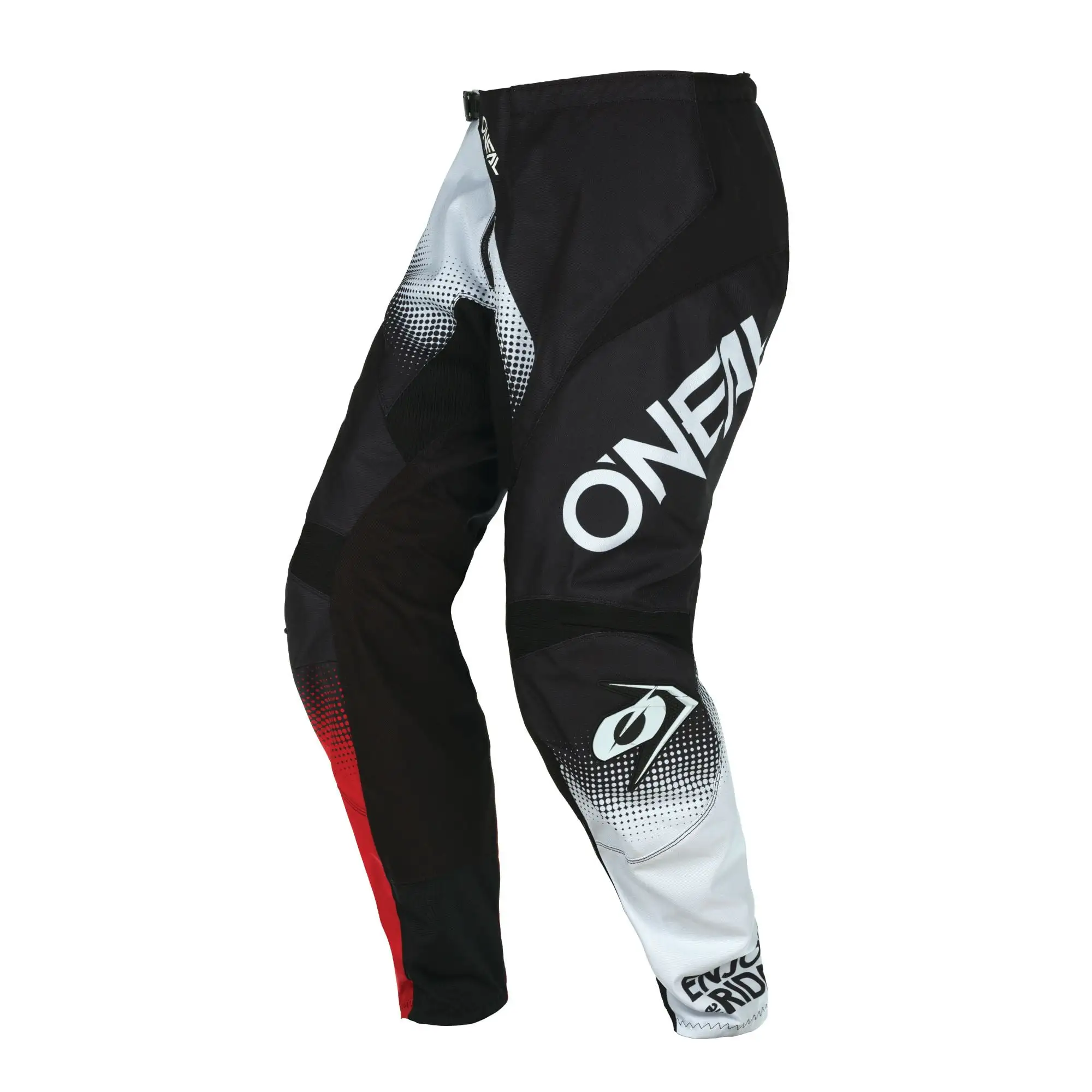 O'Neal Element Racewear Mens MX Offroad Pants Black/White/Red 40 USA 28