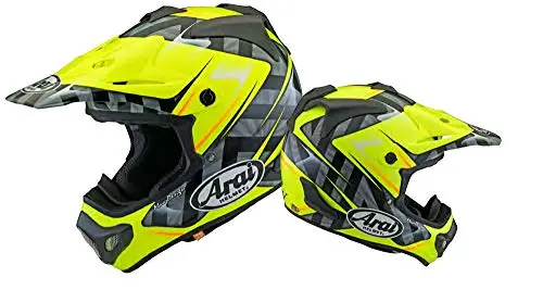 Arai VX-Pro4 Scoop MX Offroad Helmet (M2015) Yellow/Black SM Arai Helmet