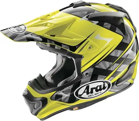Arai VX-Pro4 Scoop MX Offroad Helmet (M2015) Yellow/Black MD Arai Helmet