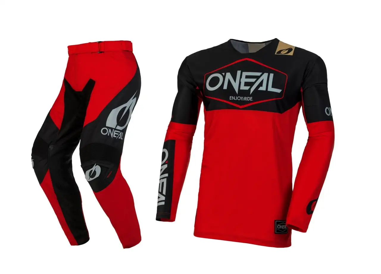 Oneal 2023 MAYHEM Hexx Offroad Jersey Pant Combo Black/Red (XX-Large / 38) Medium O'neal