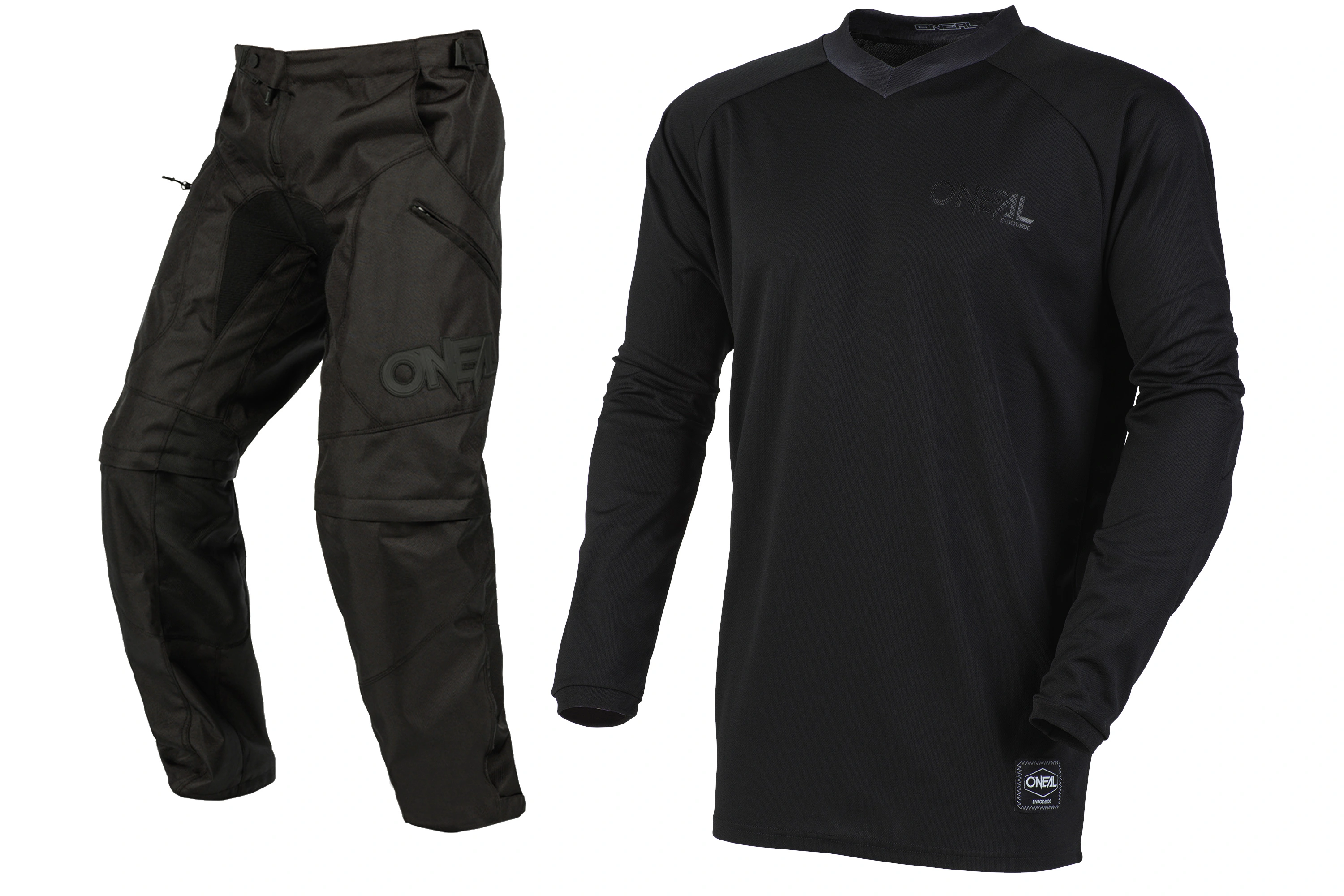 Oneal Element Classic Black Jersey Apoc Pant Combo - MGW-28569 Adult O'neal