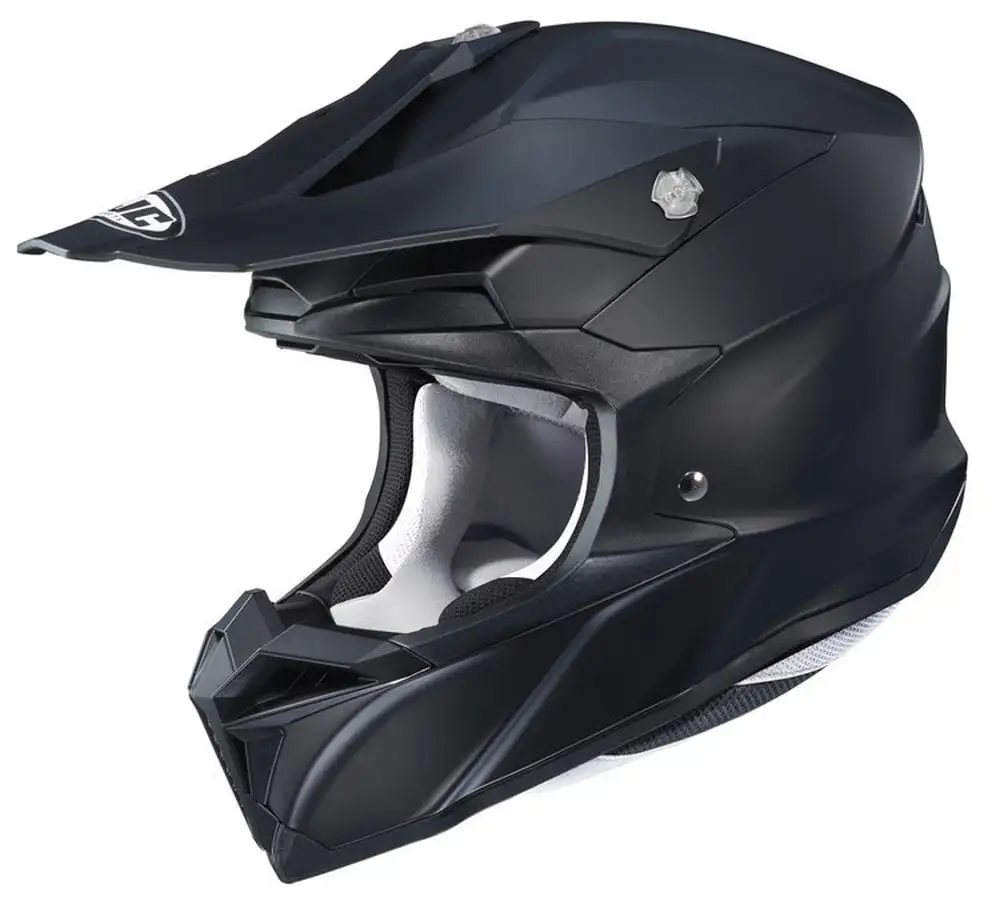 HJC i50 Solid MX Offroad Helmet Flat Black MD - MGW-31230 L HJC Helmets