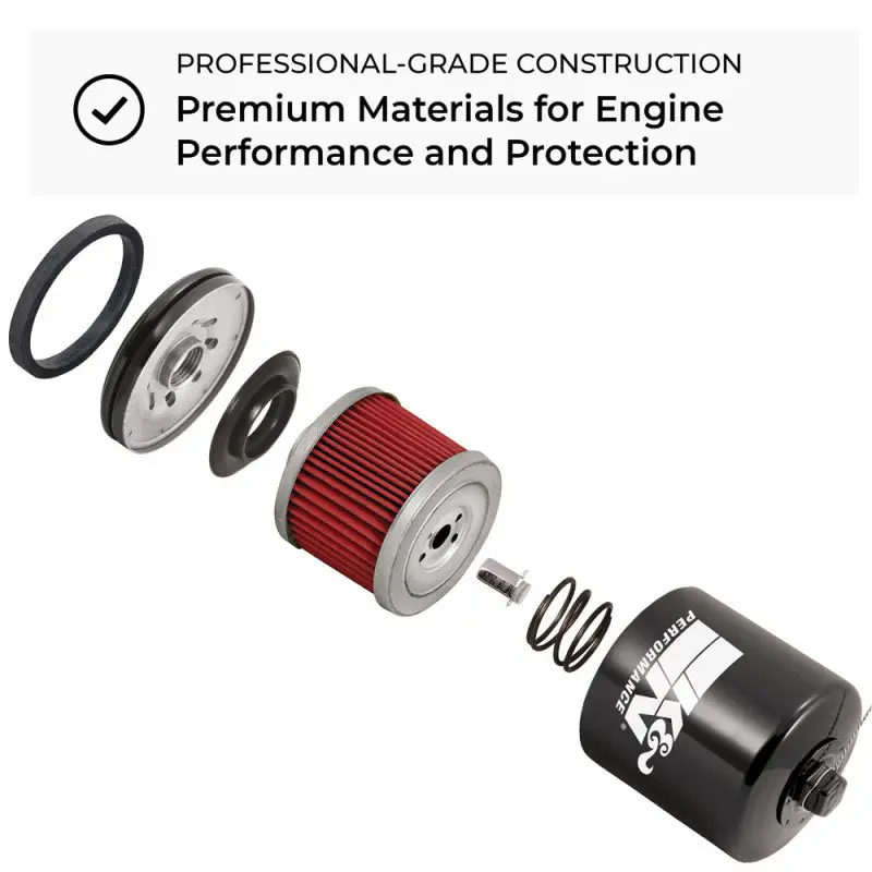 K&N Oil Filter Kawasaki Suzuki Betamotor 1.5in OD x 1.719in H K&N Engineering
