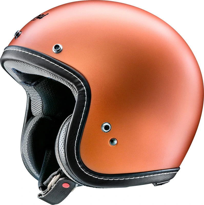 Arai Classic-V Solid Open Face Motorcycle Helmet (M2020D) Copper Frost SM Arai Helmet