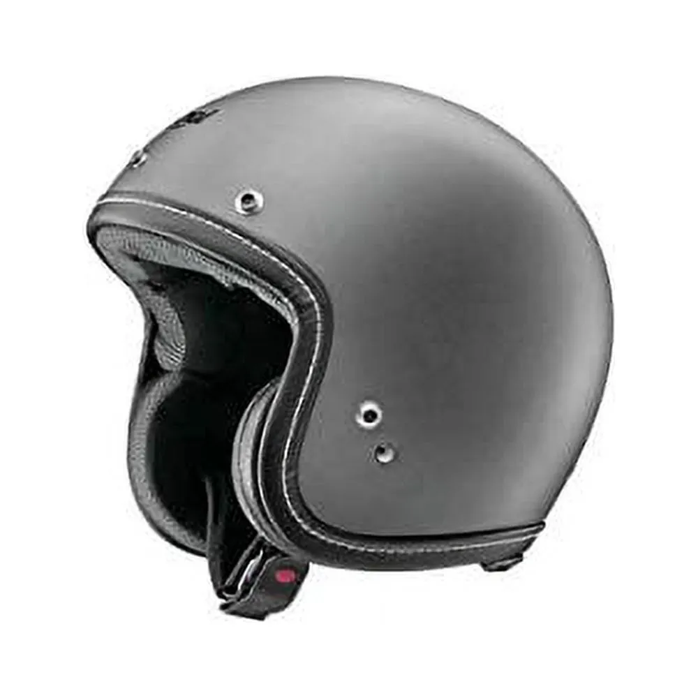 Arai Classic-V Solid Open Face Motorcycle Helmet (M2020D) Gunmetal Frost XS Arai Helmet