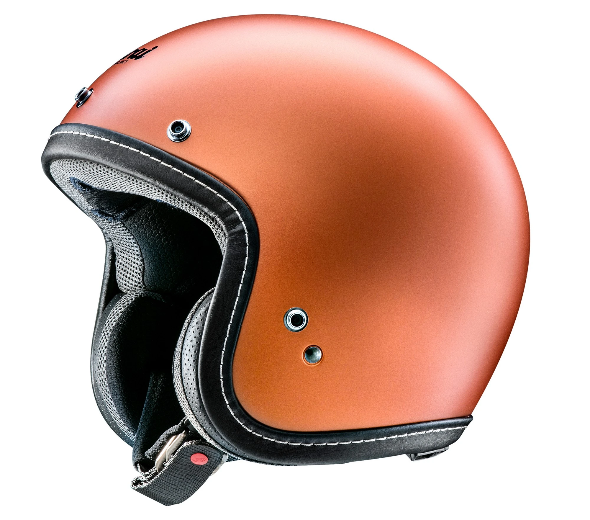Arai Classic-V Solid Open Face Motorcycle Helmet (M2020D) Copper Frost XS Xs Arai Helmet