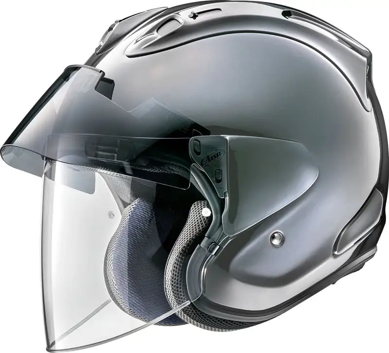 Arai Ram-X Solid Open Face Motorcycle Helmet (M2020D) Modern Gray MD M Arai Helmet