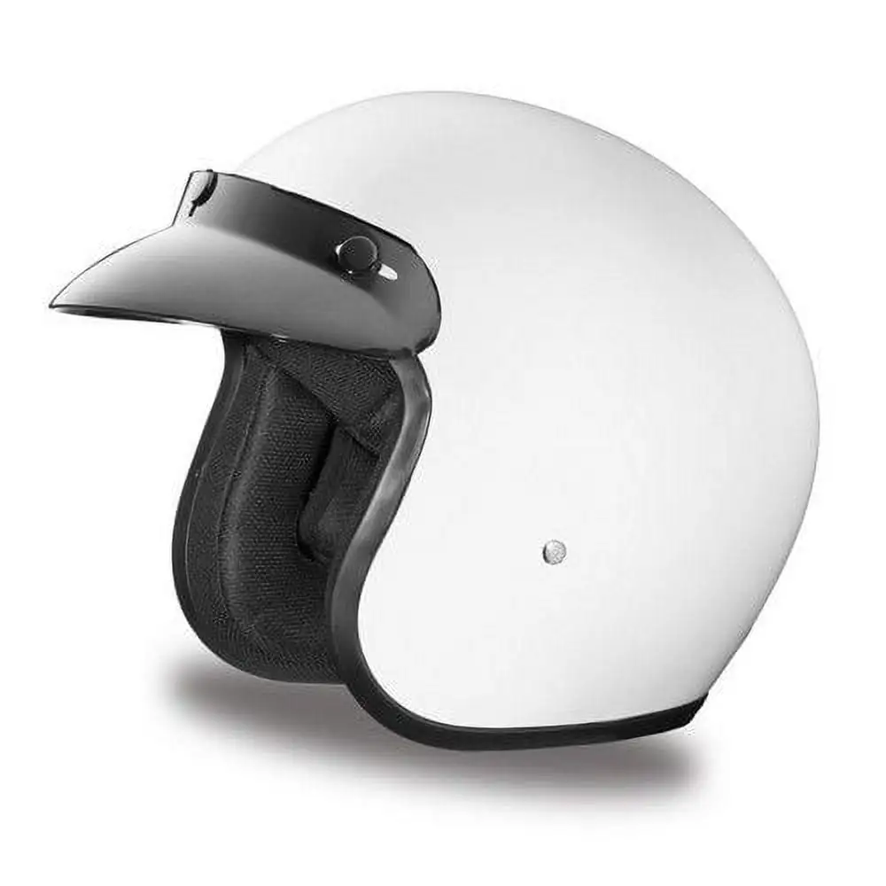Daytona Helmets DC1-C 'Cruiser' HI-Gloss White ? Open Face Helmet White