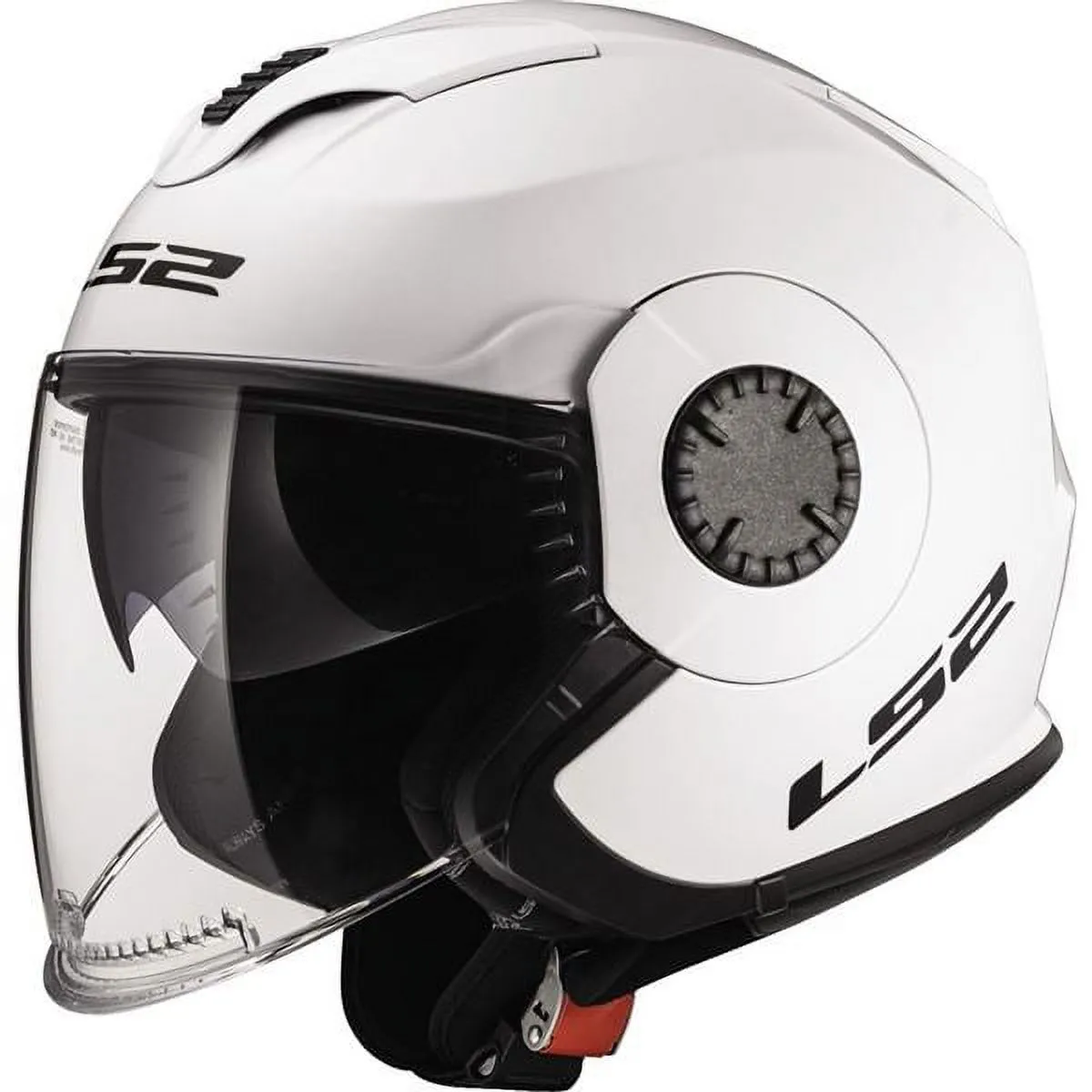 LS2 OF570 Verso Open Face Helmet - White. All Sizes - MGW-20277 Xl LS2 Helmets