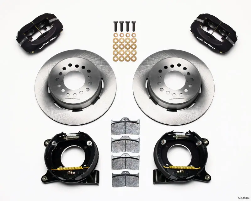 Wilwood Forged Dynalite Parking Brake Kit Chevy C-10 2.42 Offset 5-lug