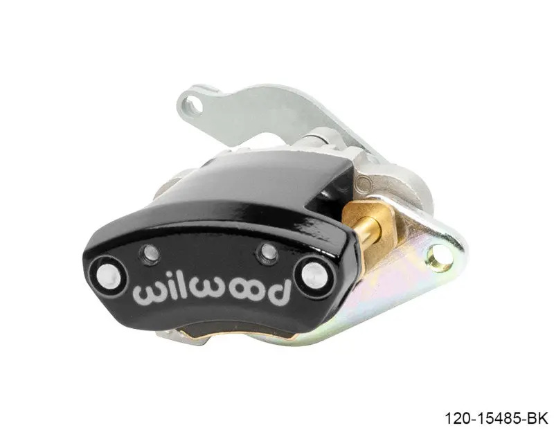 Wilwood MC4 Mechanical Left Hand Brake Caliper Black 1.19in Piston 1.10in Rotor