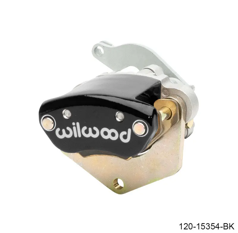 Wilwood MC4 Mechanical Parking Brake Left Hand Black 1.19in Piston 0.81in Disc