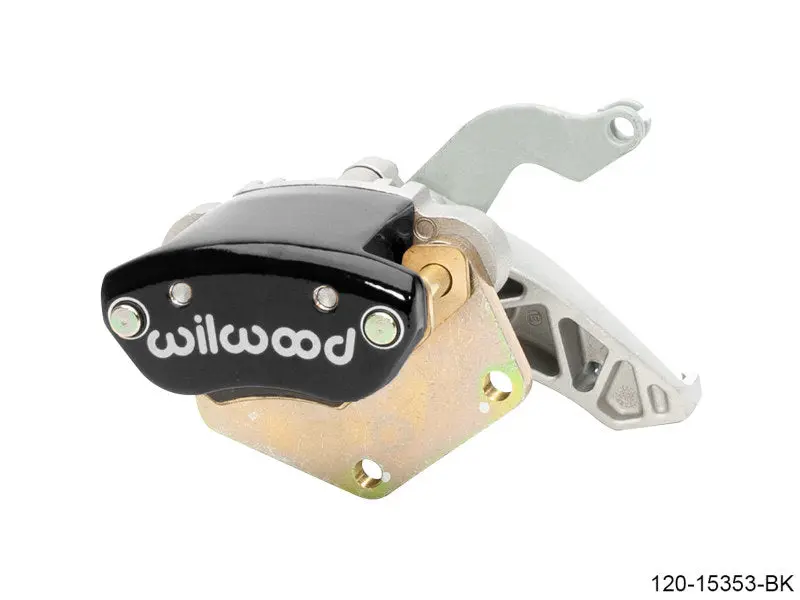 Wilwood MC4 Mechanical Parking Brake Right Hand Black 1.19in Piston 0.81in Disc