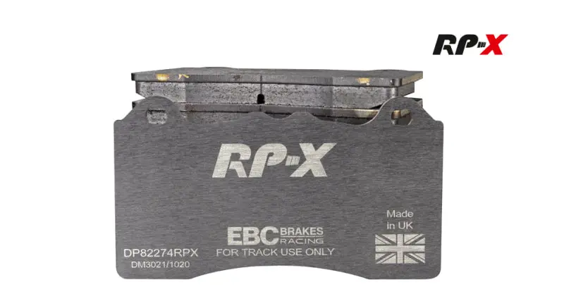 EBC Racing 01-04 Aston Martin Vanquish 5.9L AP Racing Caliper RP-X Front Brake Pads High Performance