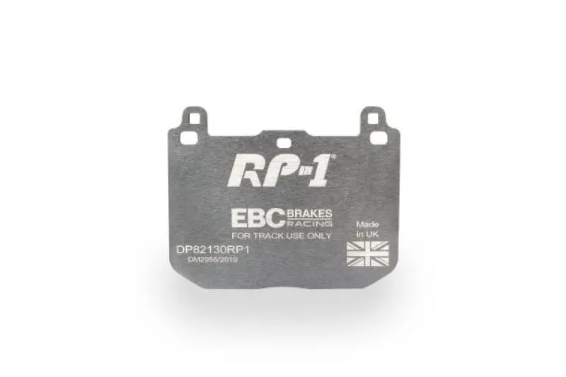EBC Racing 04-05 Mitsubishi Lancer Evo 8 RP-1 Race Front Brake Pads Aggressive Driving