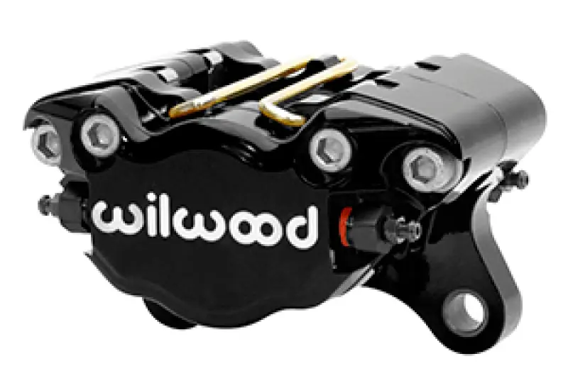Wilwood Black Dynapro Single Caliper 3.25in Mount 1.75in Pistons .38in Disc