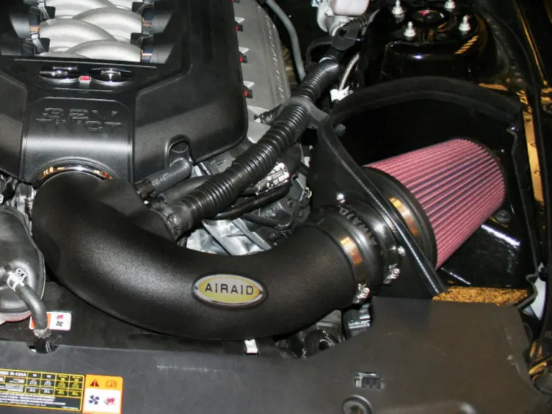 Airaid 2011-2014 Ford Mustang GT 5.0L Race Only MXP Intake System Oiled Red Media
