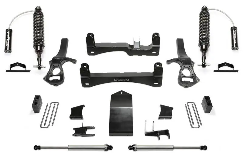 Fabtech 4in Performance System 2019-2020 GM C/K1500 Trail Boss/AT4 Package Dual 2.5 Resi Shocks