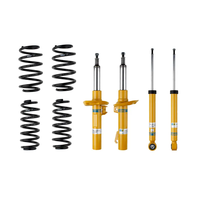 Bilstein B12 (Pro Kit) 05 10 Volkswagen Jetta (All) Front & Rear Complete Suspension Kit