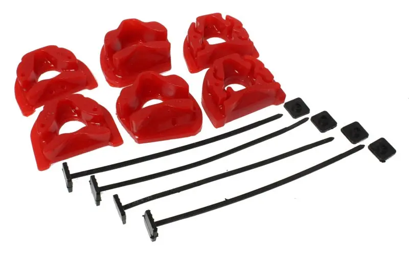 Energy Suspension 94 01 Acura Integra 99 00 Honda Civic Si (Manual Transmission) Red Motor Mount I