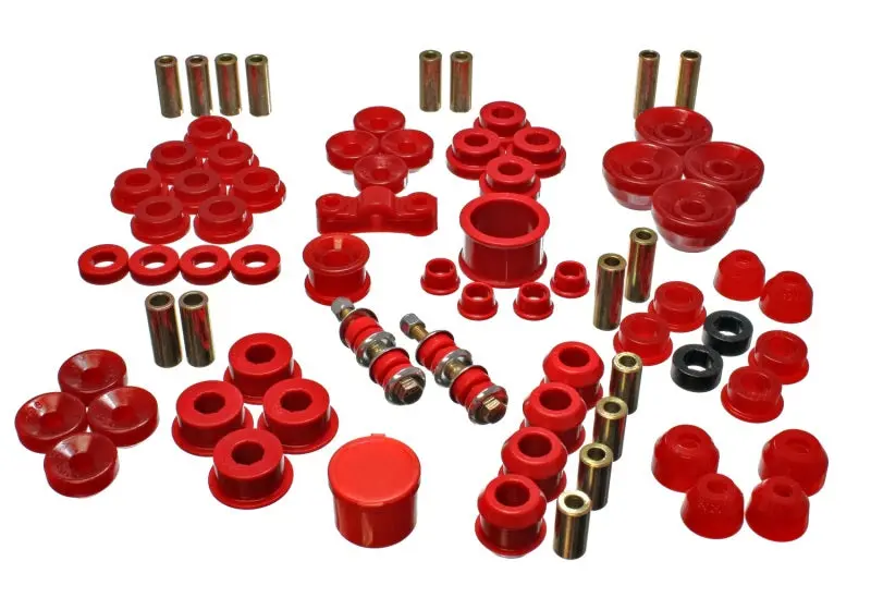 Energy Suspension 90 93 Acura Integra Red Hyper Flex Master Bushing Set