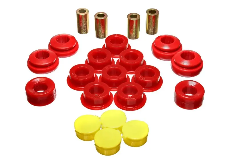 Energy Suspension 02 04 Acura RSX (includes Type S) Red Rear Control Arm Bushing Set