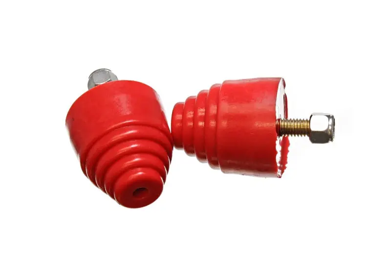 Energy Suspension All Purpose Red Bump Stop Set 2 1 8 inch Tall 2 inch dia. (2 per set)