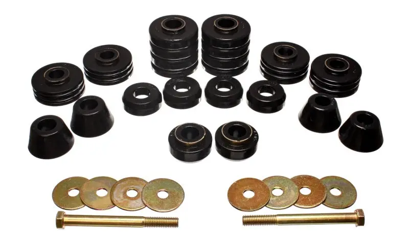 Energy Suspension Black Body Cab Mount Set 73 80 GM C K 10 20 30 C K1500 2500 3500