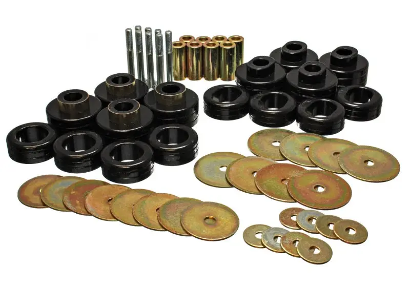 Energy Suspension Cab Mount Set Club Cab Black