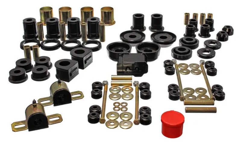 Energy Suspension 93 02 Chevrolet Camaro Black Hyper flex Master Bushing Set