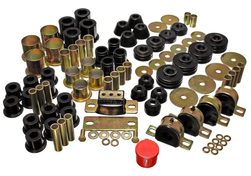 Energy Suspension 73 80 Chevrolet GMC 2WD 1 2 Ton Pickup Black Hyper flex Master Bushing Set